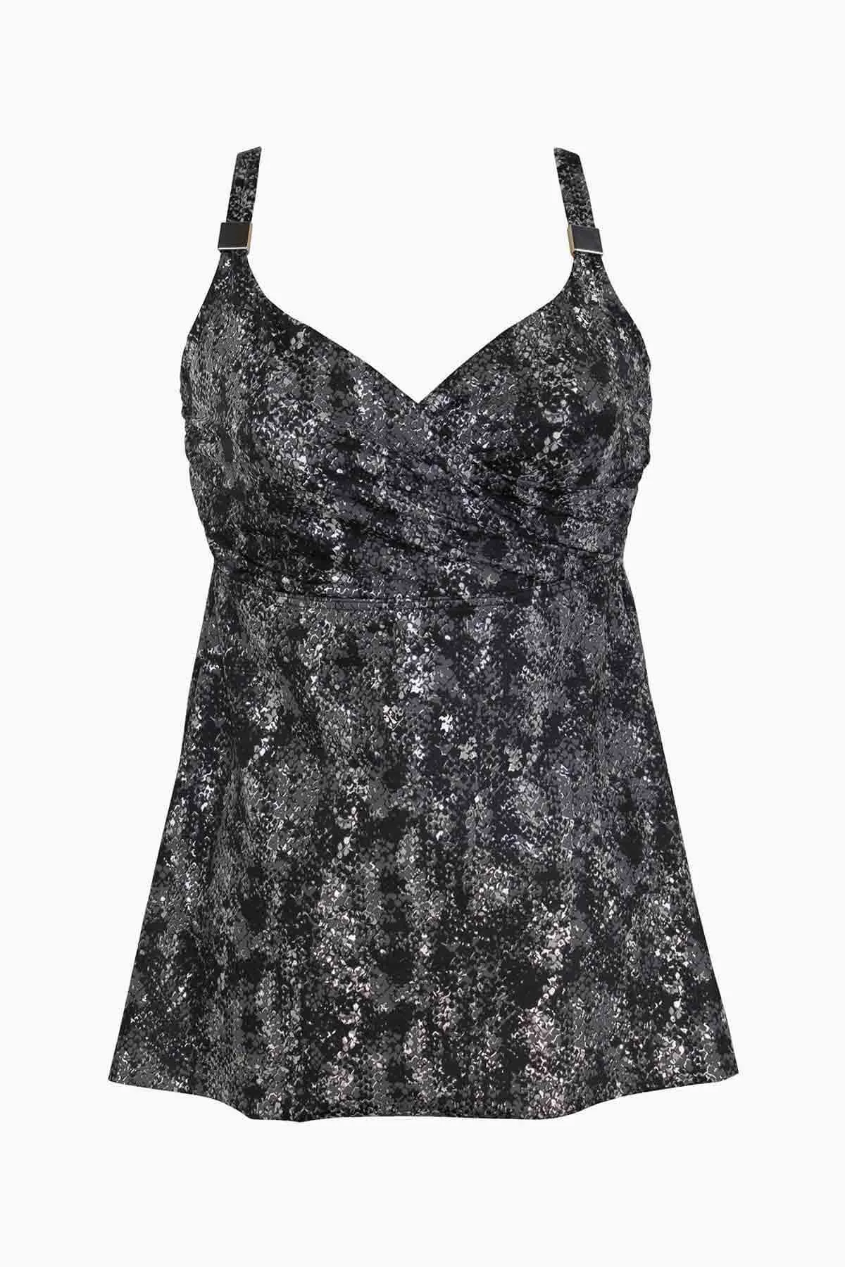 Dragonstone Surplice Underwire Tankini Top sold by Miraclesuit