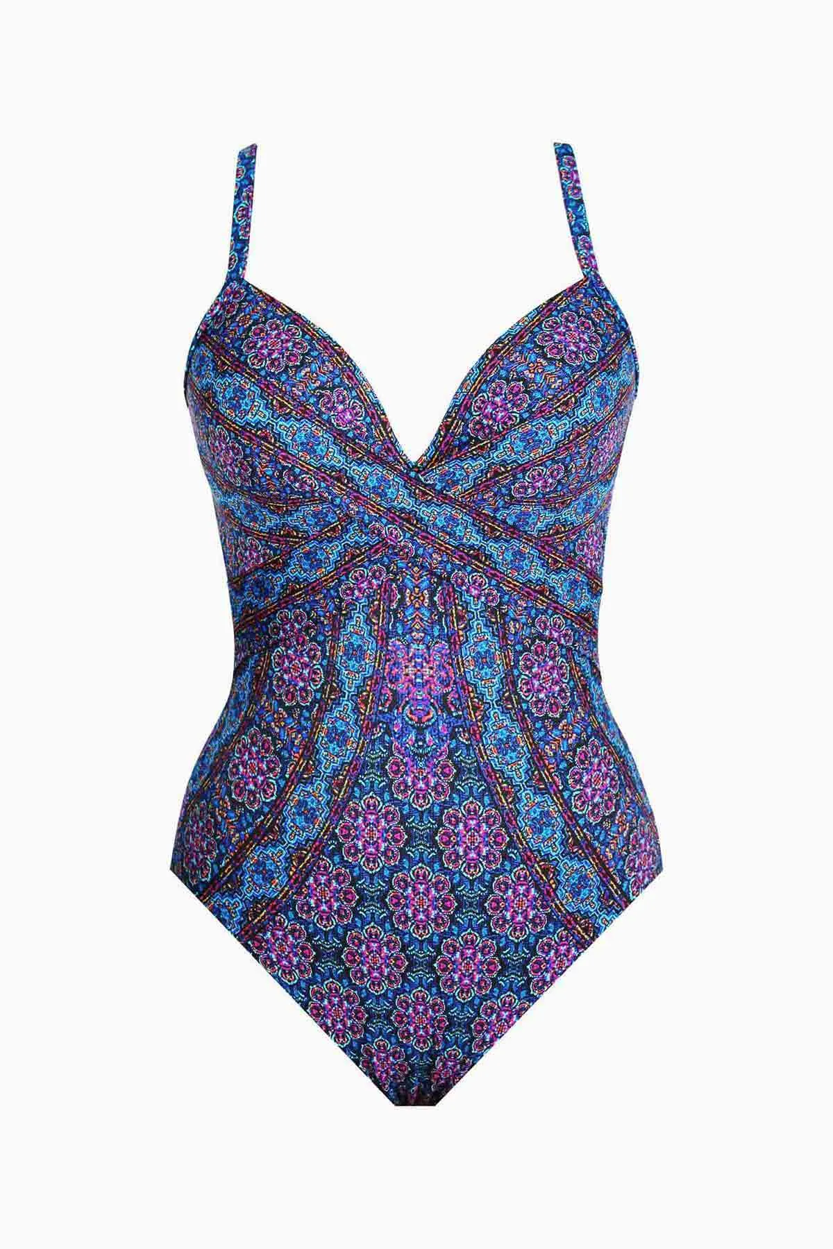 Danube Bleu Captivate One Piece Swimsuit sold by Miraclesuit