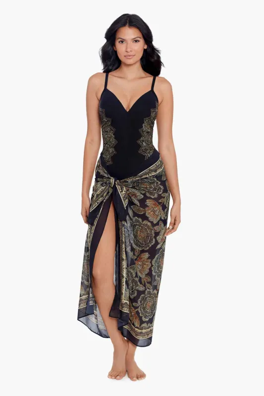 Petal Pusher Scarf Pareo Swim Cover Up sold by Miraclesuit