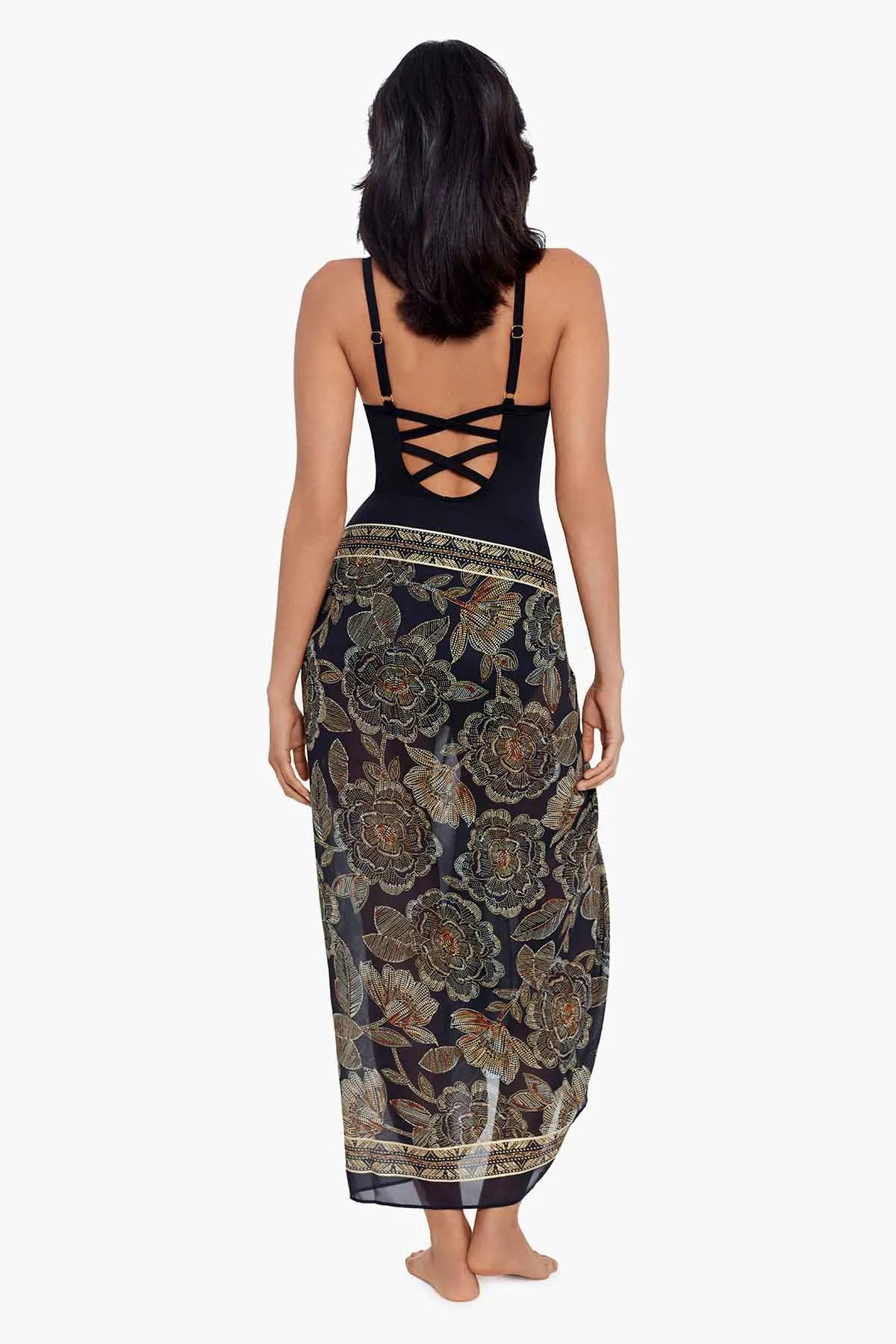 Petal Pusher Scarf Pareo Swim Cover Up sold by Miraclesuit product image thumbnail 3