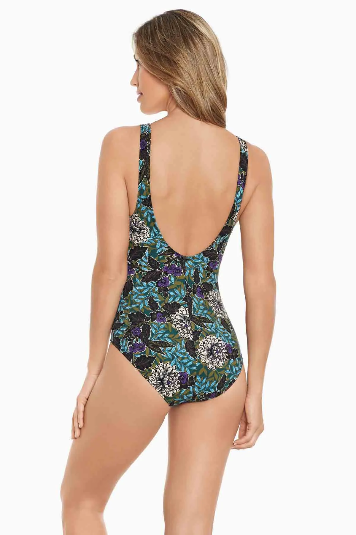 Gypsy Lace Up One Piece in Rhiannon sold by Miraclesuit product image thumbnail 5