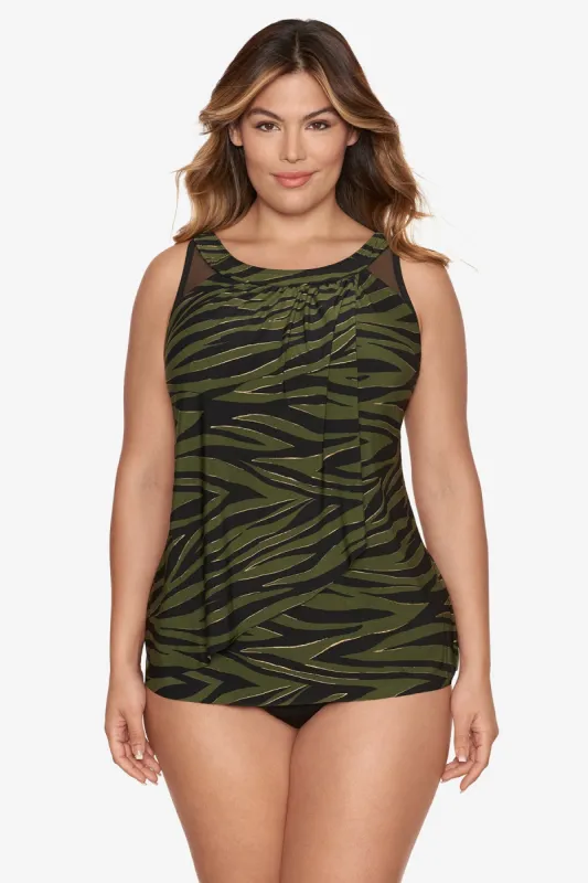 Plus Size Seabra Ursula Tankini Top sold by Miraclesuit