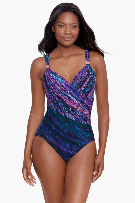Siren One Piece in Mood Ring sold by Miraclesuit