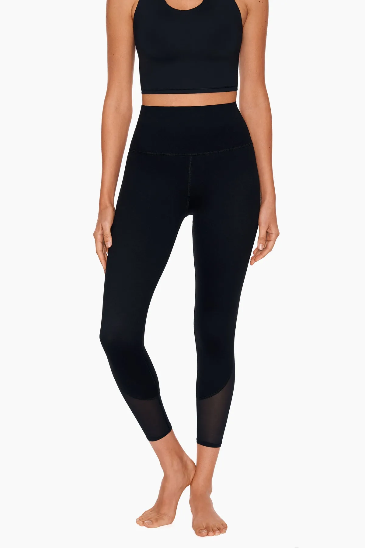 Performance Mesh Cut-Out Leggings in Black sold by Miraclesuit product image thumbnail 2