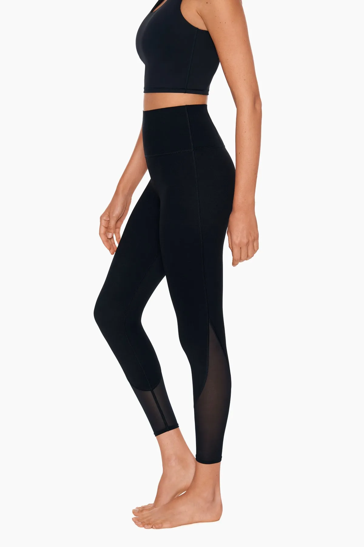 Performance Mesh Cut-Out Leggings in Black sold by Miraclesuit product image thumbnail 3