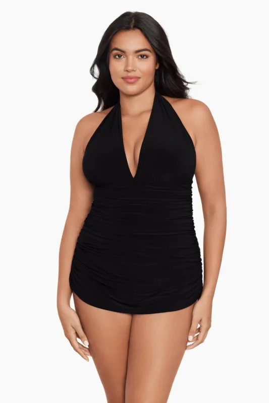 Plus Size Yvonne Swim Dress sold by Miraclesuit