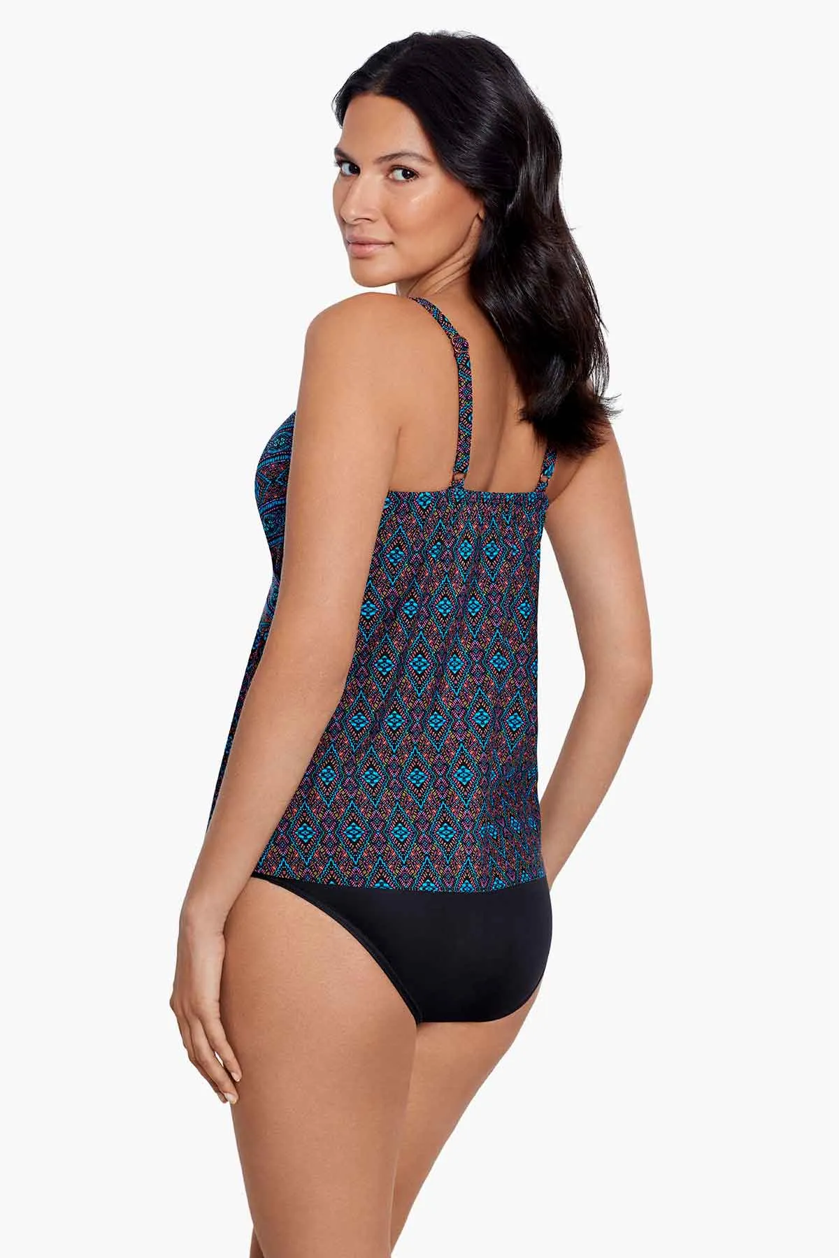 Allura Tankini Top in Romani sold by Miraclesuit product image thumbnail 2