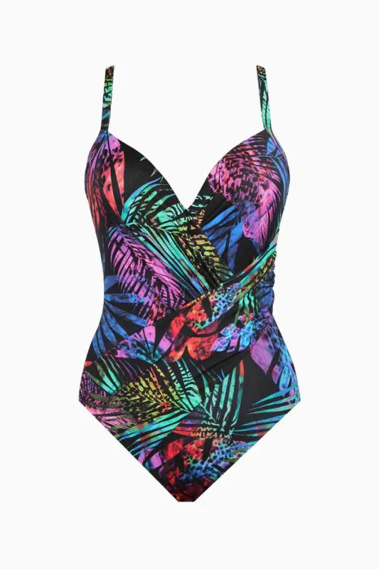 Bonita One Piece in Tropicat sold by Miraclesuit