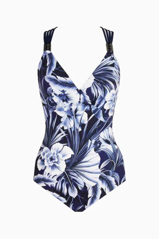 Horizon One Piece in Blue Panther sold by Miraclesuit