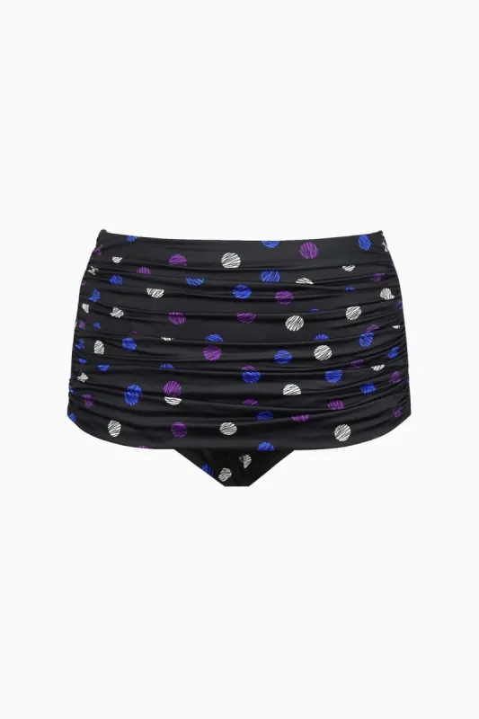 Norma Jean Retro Swim Bottom in Spotted sold by Miraclesuit