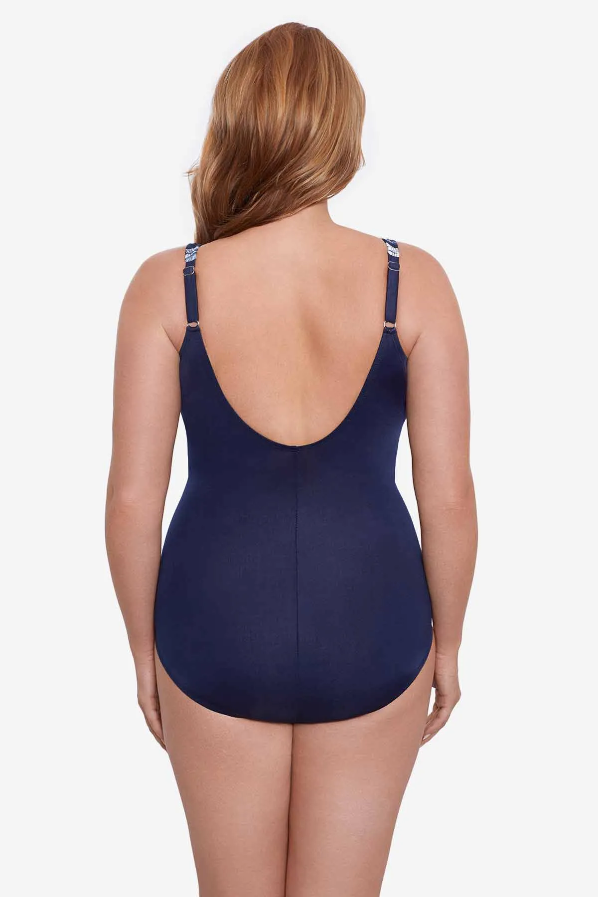 Plus Size Oceanus One Piece in Tropica Toile sold by Miraclesuit product image thumbnail 3