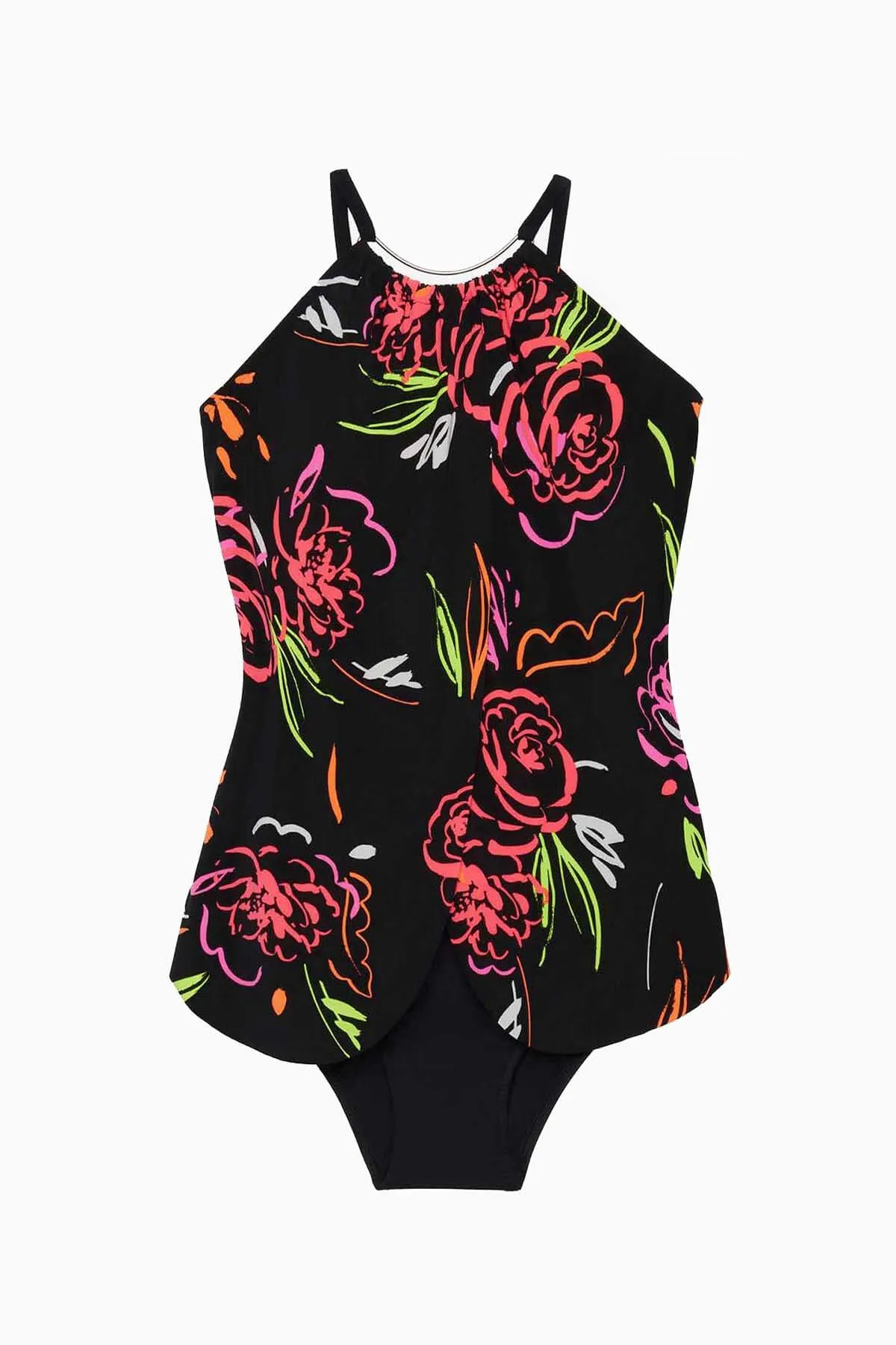 Neon Nature Jill One Piece Swimsuit sold by Miraclesuit