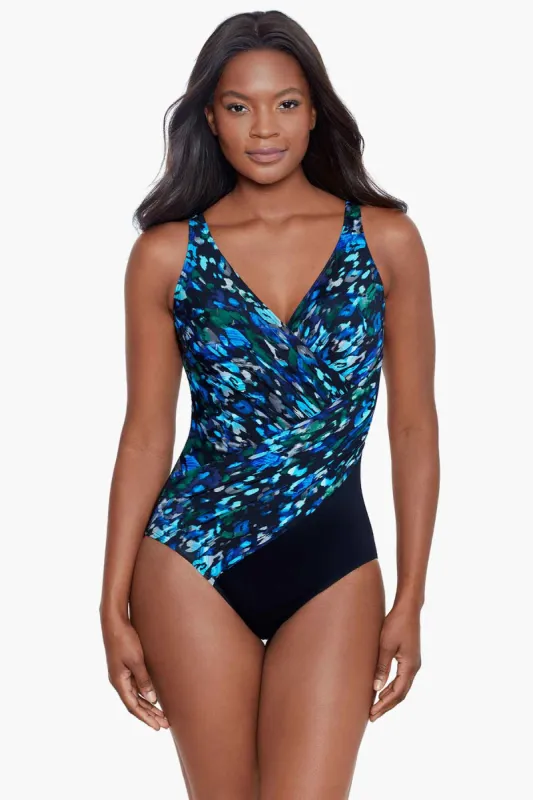 Oceanus One Piece in Sophisticat sold by Miraclesuit