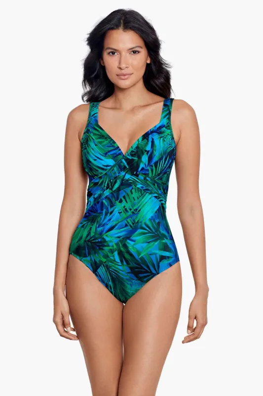 Revele One Piece in Palm Reeder sold by Miraclesuit