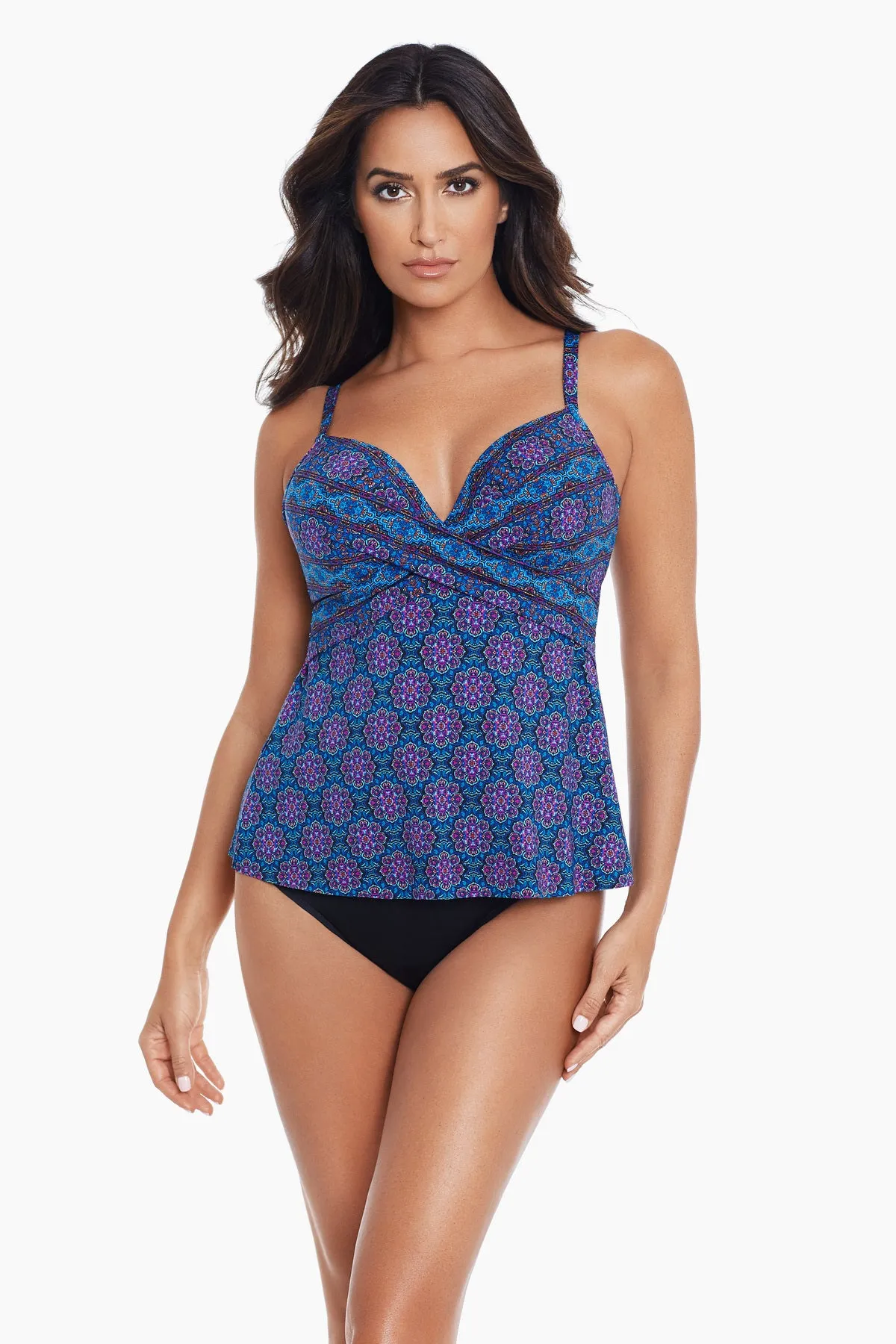 Danube Bleu Allura Tankini Set sold by Miraclesuit product image thumbnail 2