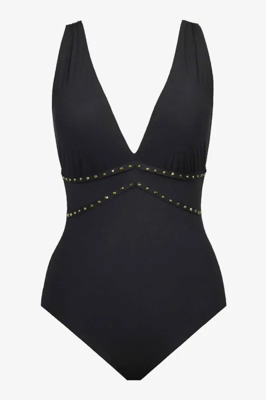 Romancing The Stone Lupita One Piece Swimsuit sold by Miraclesuit