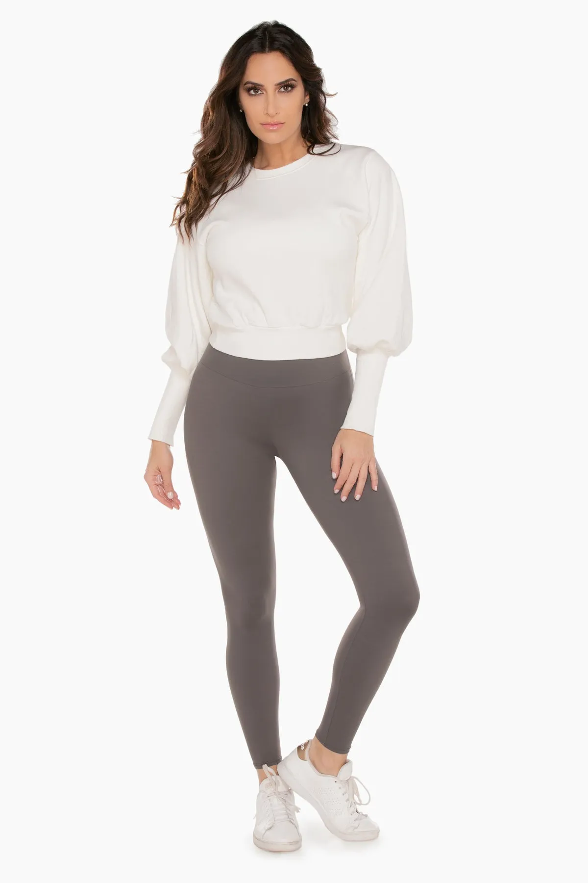 Athleisure Legging in Pavement sold by Miraclesuit