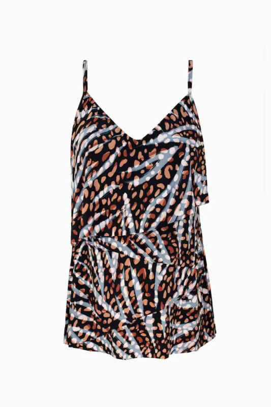 Natural Wonder Chloe Tankini Top sold by Miraclesuit