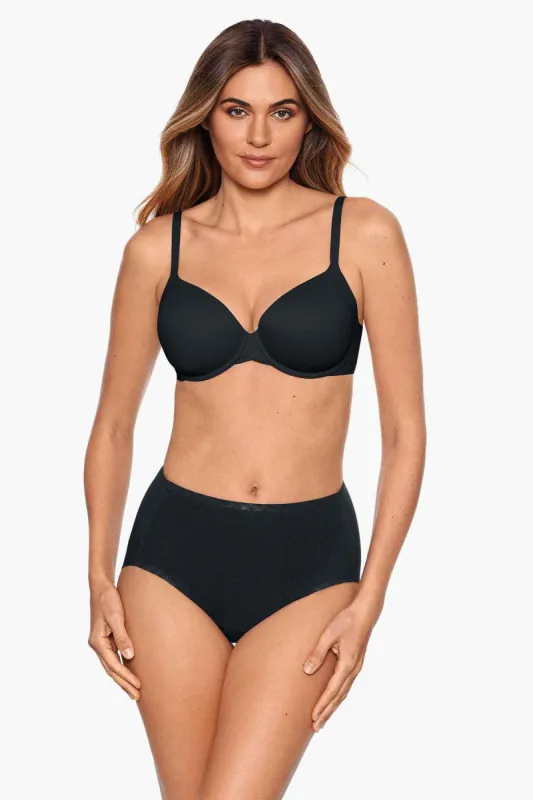 Lace Inset Light Shaping Briefs sold by Miraclesuit