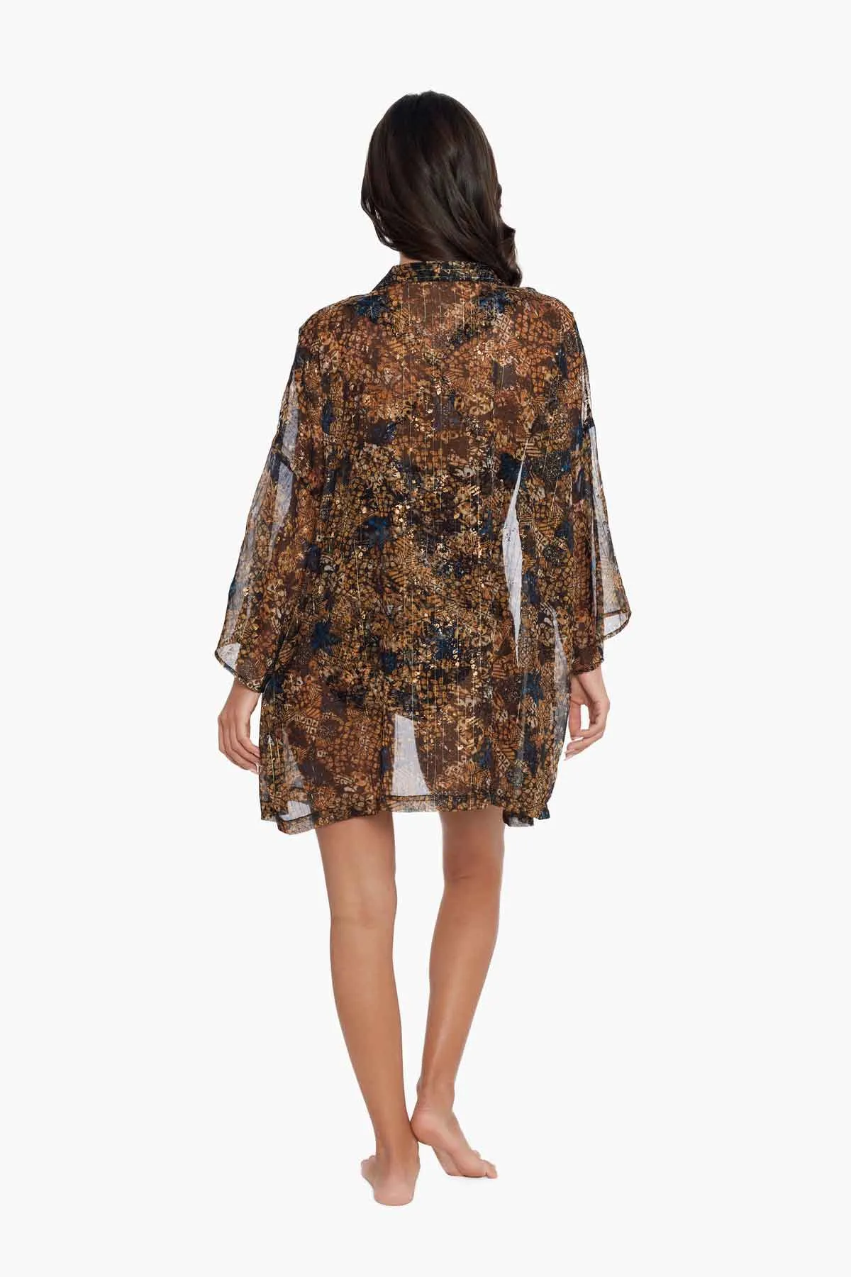 Sriracha Kimono Cover Up in Bambu sold by Miraclesuit product image thumbnail 5