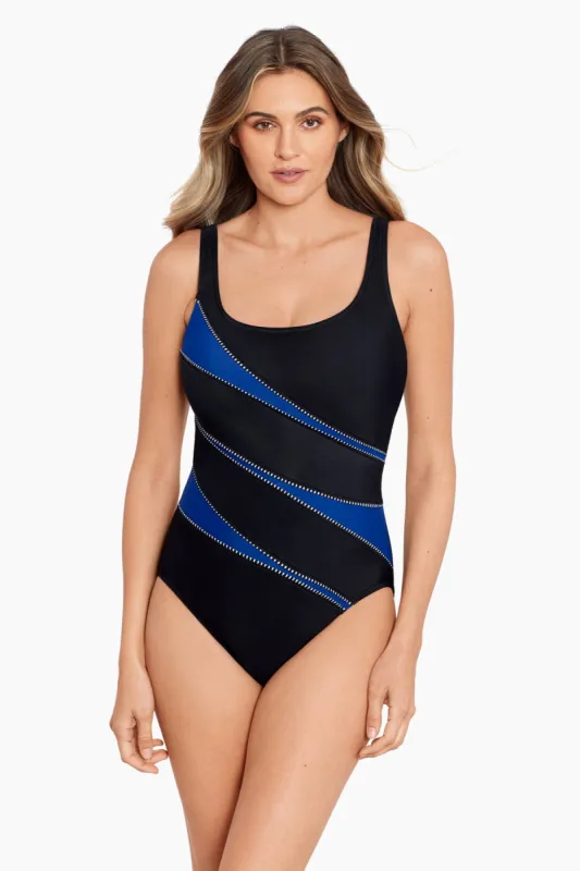 DD-Cup Helix One Piece in Colorblock sold by Miraclesuit