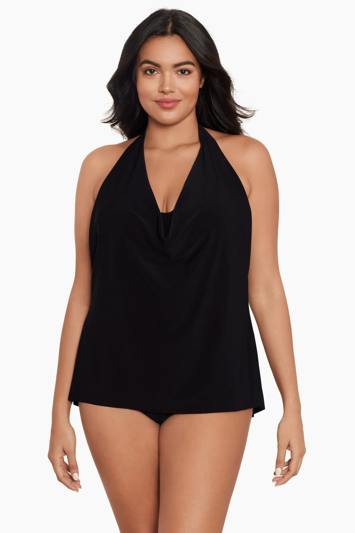 Plus Size Sophie Tankini Top sold by Miraclesuit