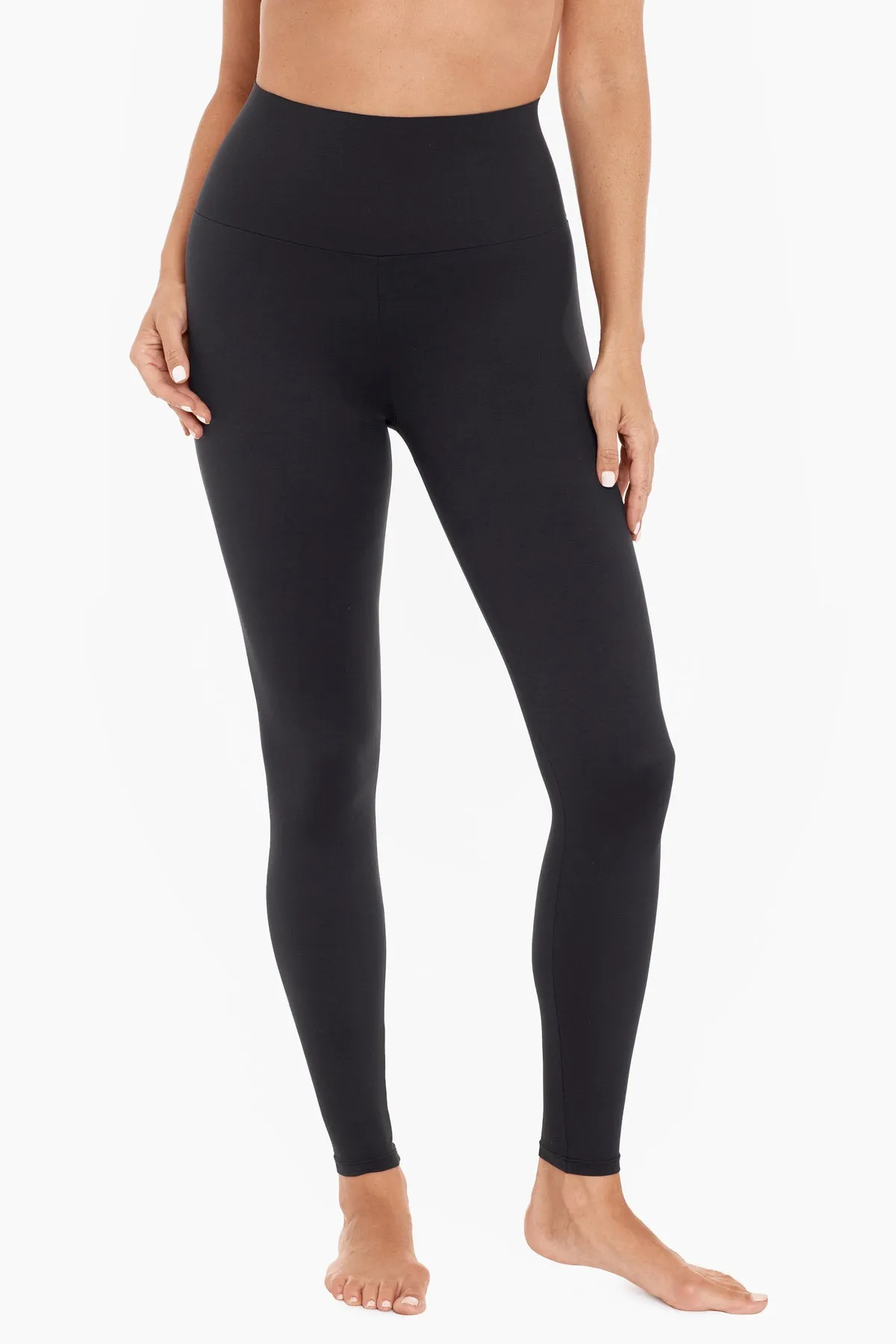 Athleisure Legging in Deep Black sold by Miraclesuit product image thumbnail 2