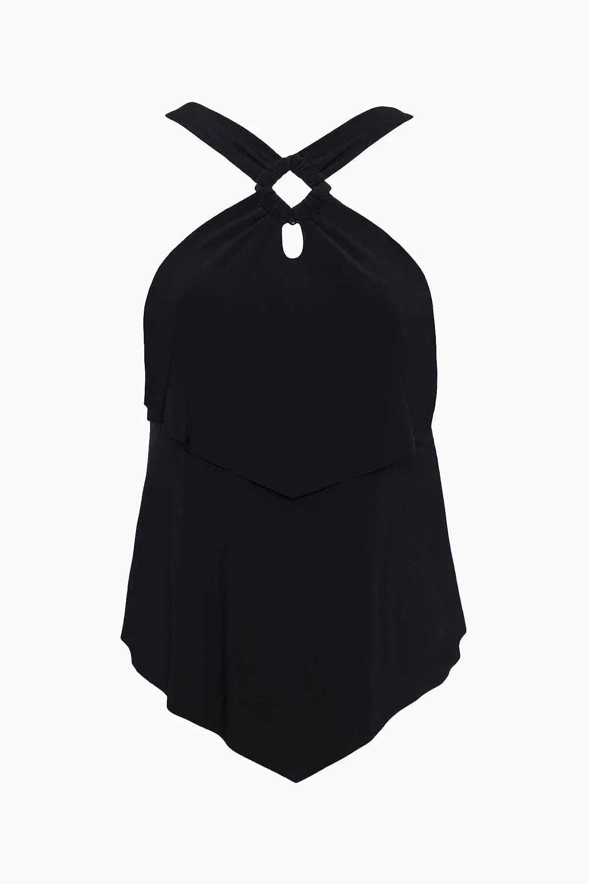 Square Cut Carolina Wire-Free Tankini Set sold by Miraclesuit