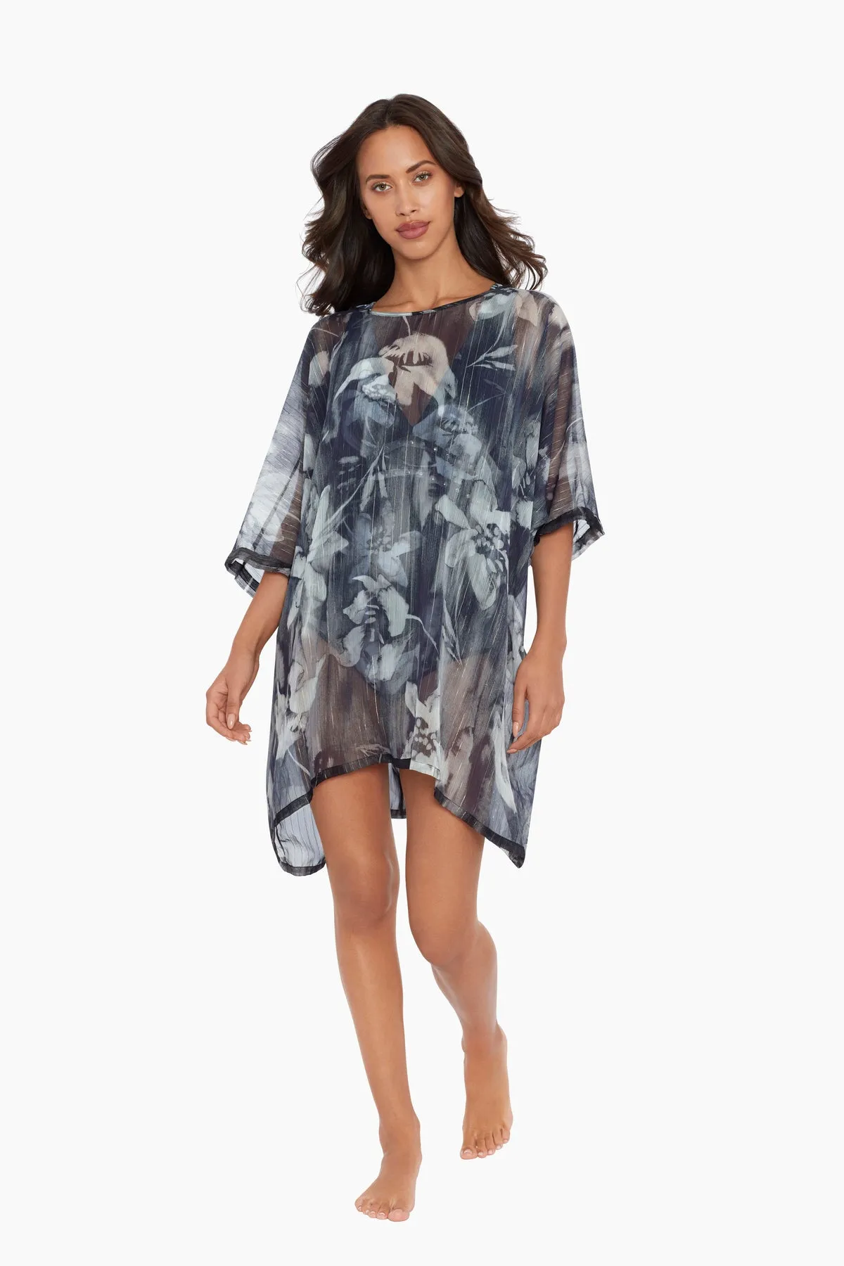 Ophelia Elsa Short Tunic Swim Cover Up sold by Miraclesuit product image thumbnail 2