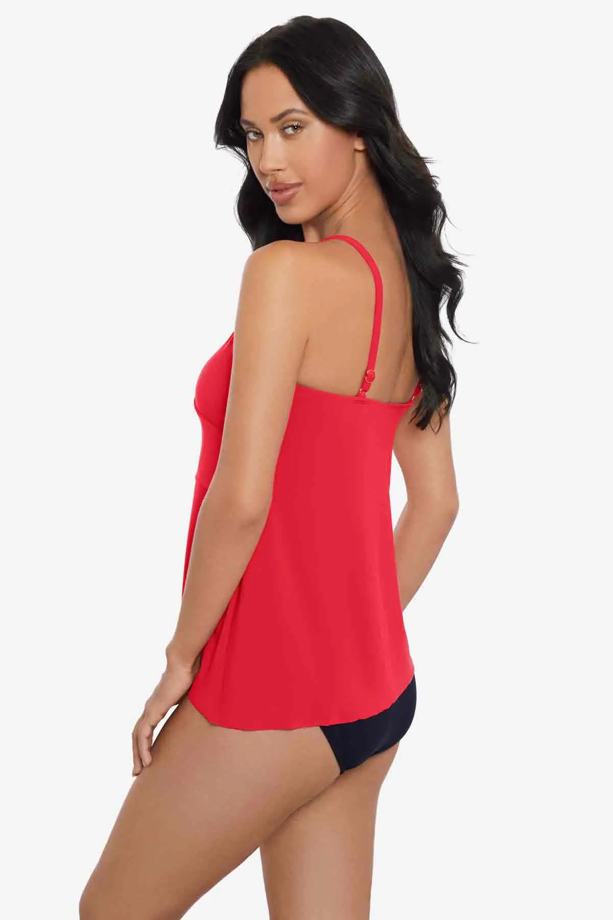 Eliza Tankini Top in Chain Link sold by Miraclesuit product image thumbnail 2