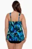 Plus Size Useppa Dazzle Tankini Top sold by Miraclesuit