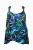 Plus Size Useppa Dazzle Tankini Top sold by Miraclesuit