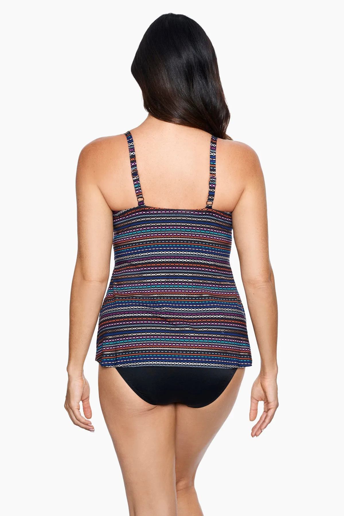 Love Knot Tankini Top in Shimmer Links sold by Miraclesuit product image thumbnail 3