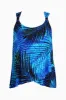 Dazzle Tankini Top in Shadowcat sold by Miraclesuit