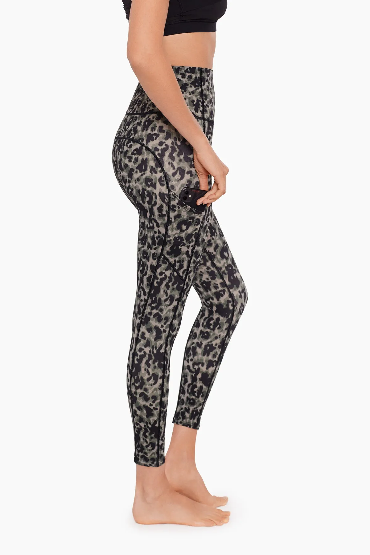 Tummy Control Performance Leggings in Tortoise Shell sold by Miraclesuit product image thumbnail 4