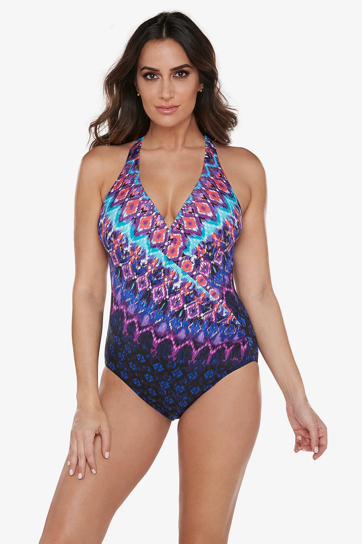 Wrapsody One Piece in Bella Alba sold by Miraclesuit product image thumbnail 2