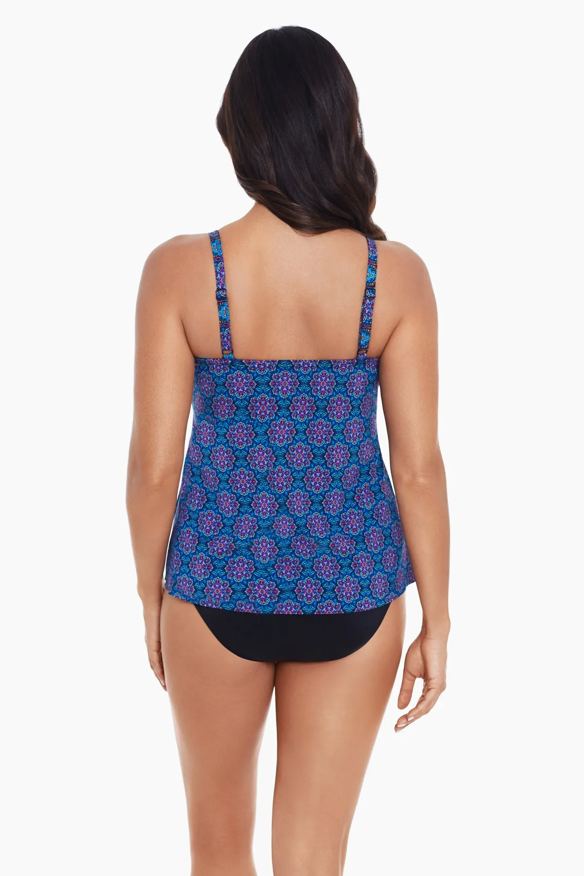Allura Tankini Top in Danube Bleu sold by Miraclesuit product image thumbnail 5