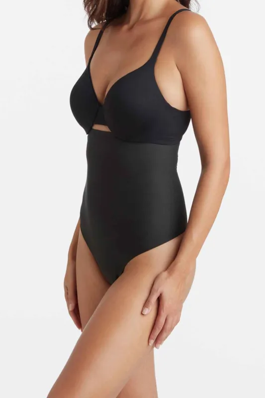 Firm Control Sleek Essentials High Waist Thong sold by Miraclesuit