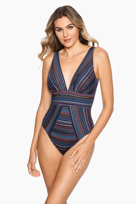 Odyssey One Piece in Shimmer Links sold by Miraclesuit