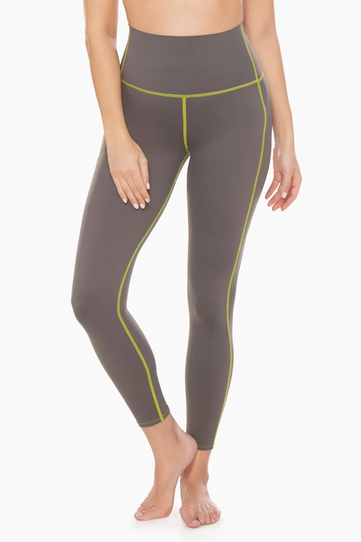Tummy Control Performance Leggings in Pavement sold by Miraclesuit product image thumbnail 2