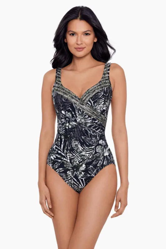 It's A Wrap One Piece in Zahara sold by Miraclesuit