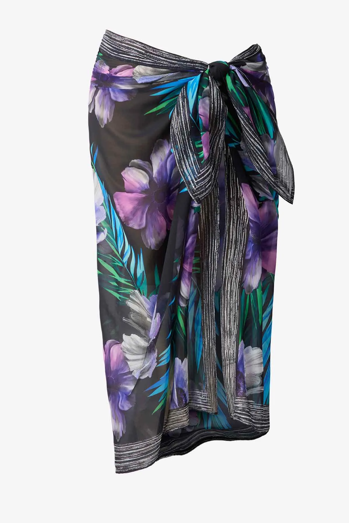 Scarf Pareo Cover Up in Flora Aura sold by Miraclesuit product image thumbnail 4