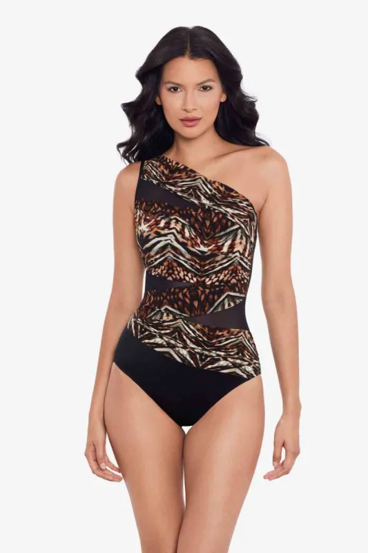 Jena One Piece in Tribal Tigress sold by Miraclesuit