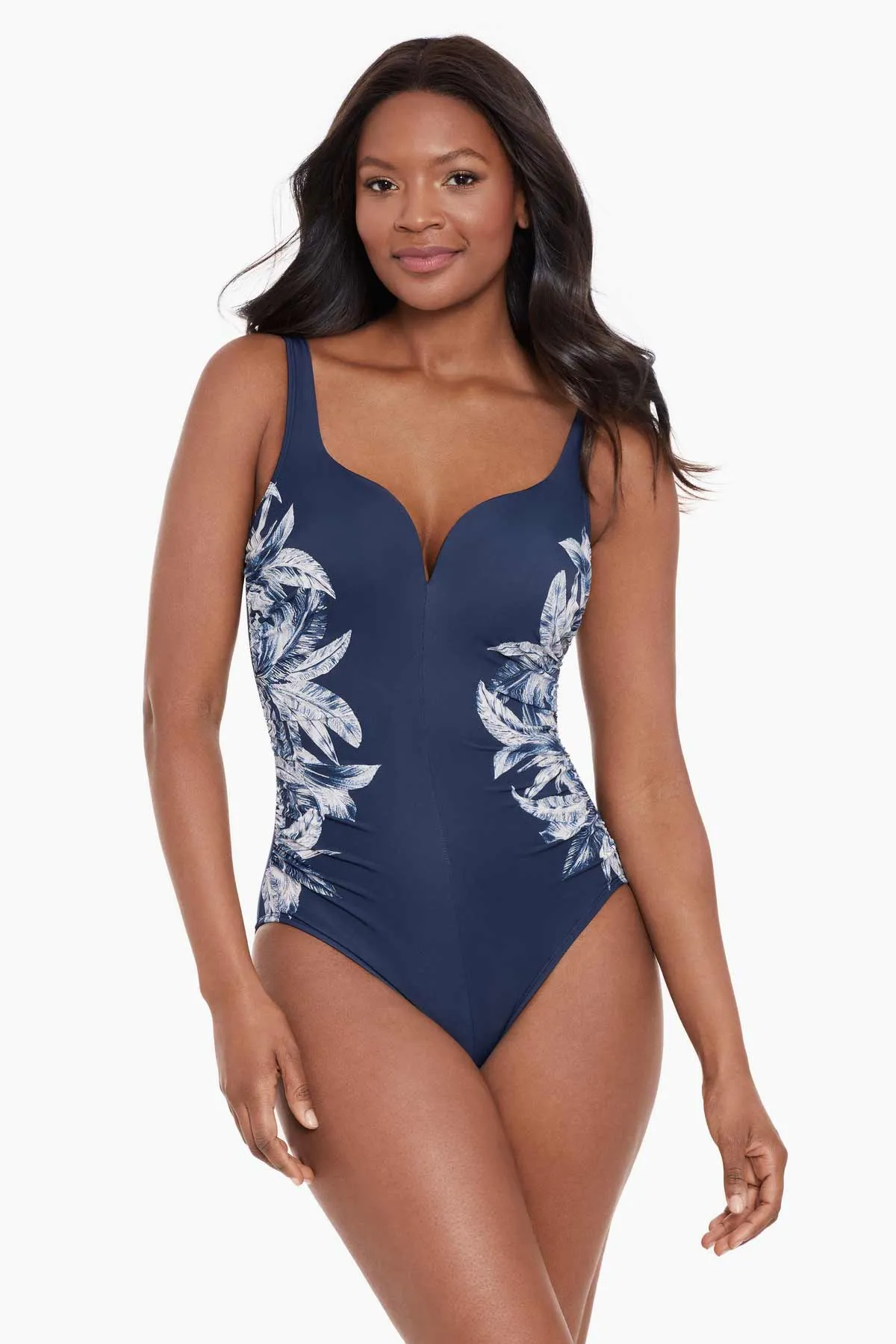 Temptress One Piece in Tropica Toile sold by Miraclesuit