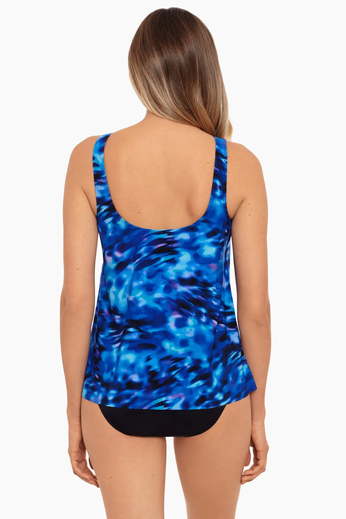 Ursula Tankini Top in Cloud Leopard sold by Miraclesuit product image thumbnail 5
