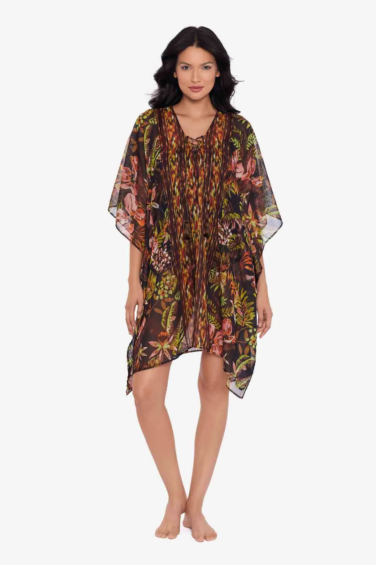 Caftan Cover Up in Botanico sold by Miraclesuit