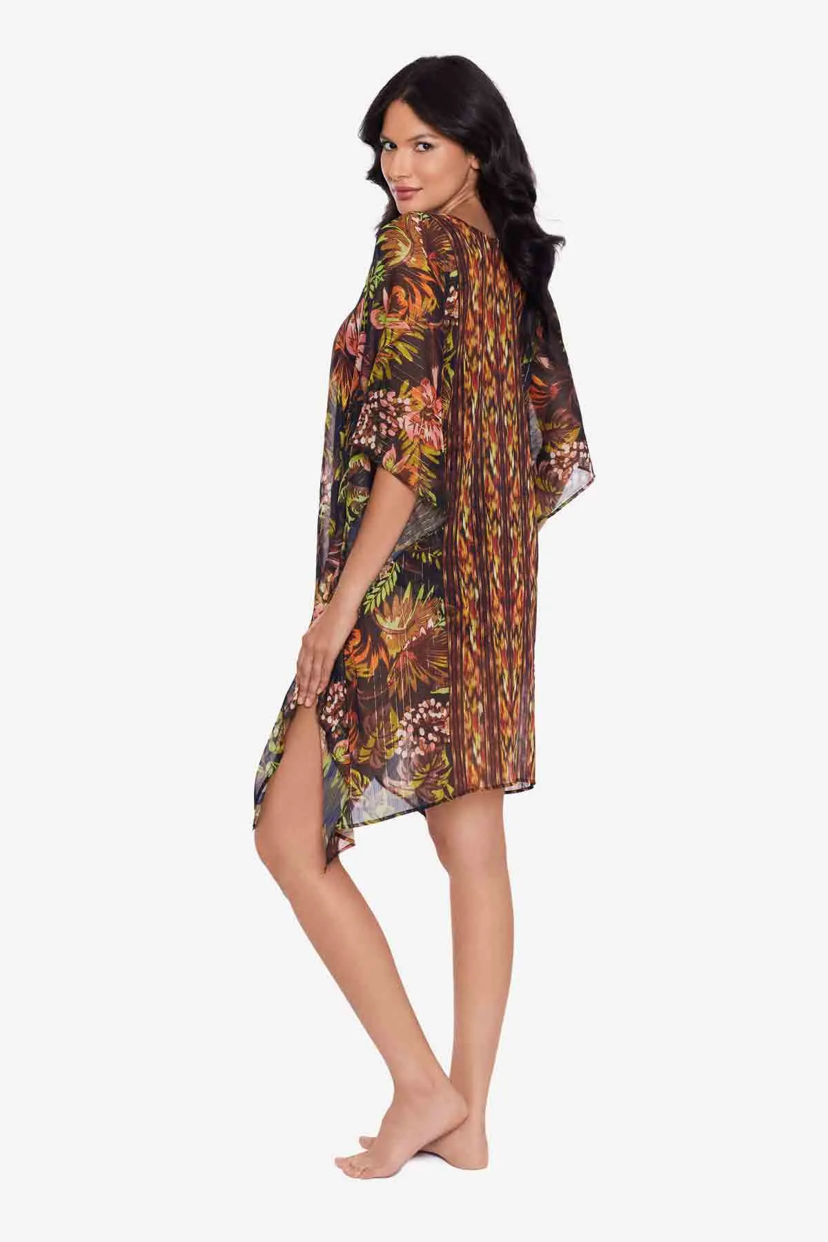 Caftan Cover Up in Botanico sold by Miraclesuit product image thumbnail 3