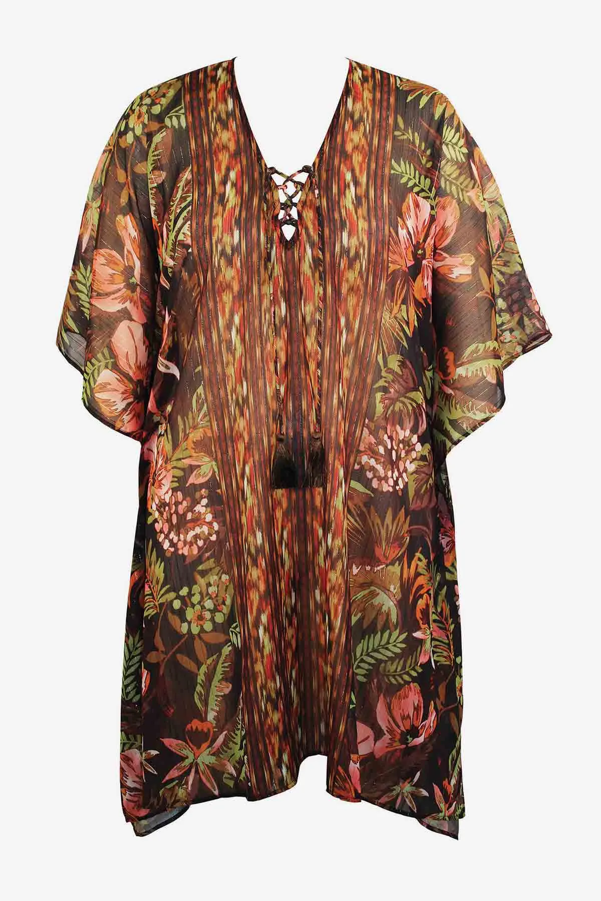 Caftan Cover Up in Botanico sold by Miraclesuit product image thumbnail 4