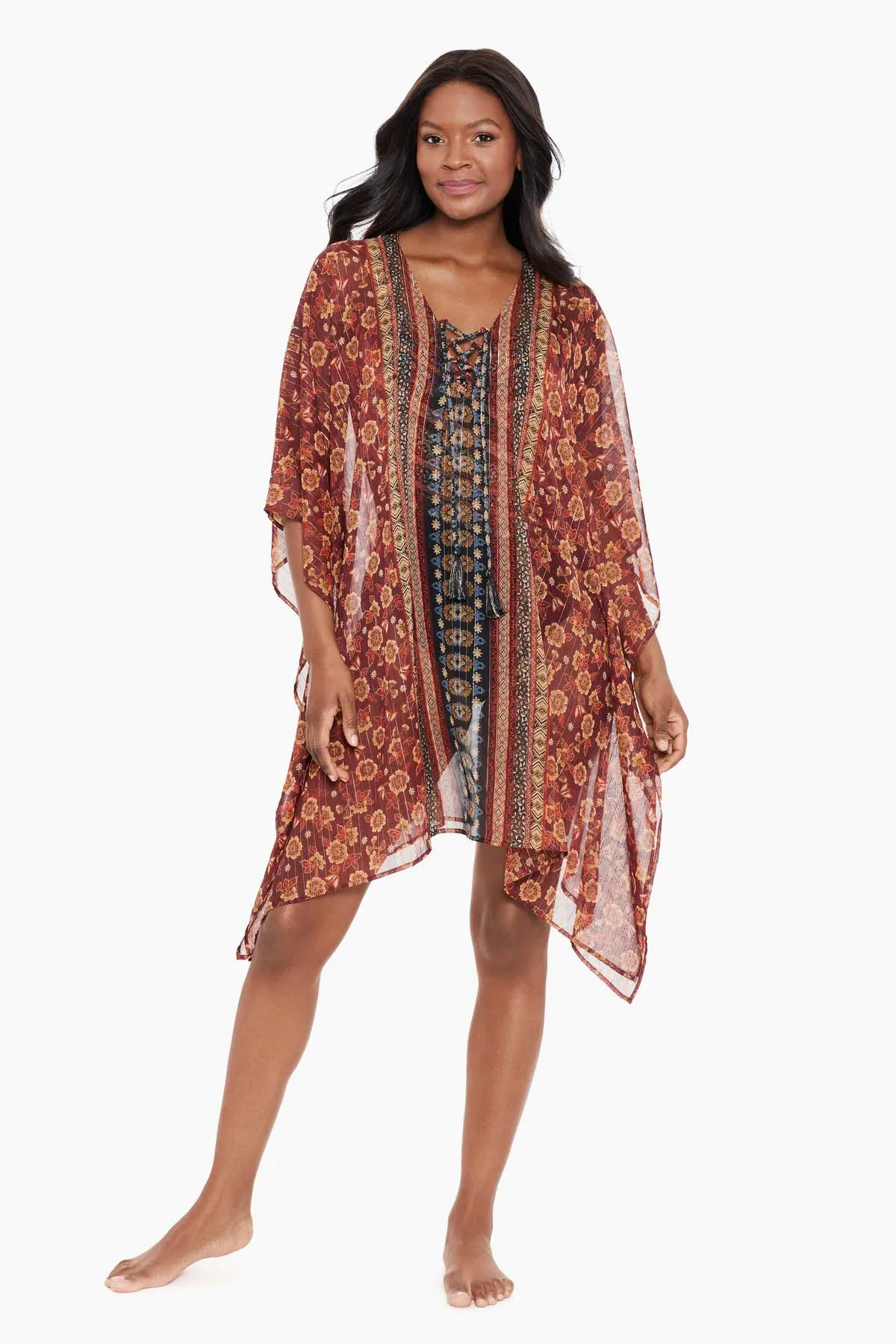 Caftan Cover Up in Zwina sold by Miraclesuit