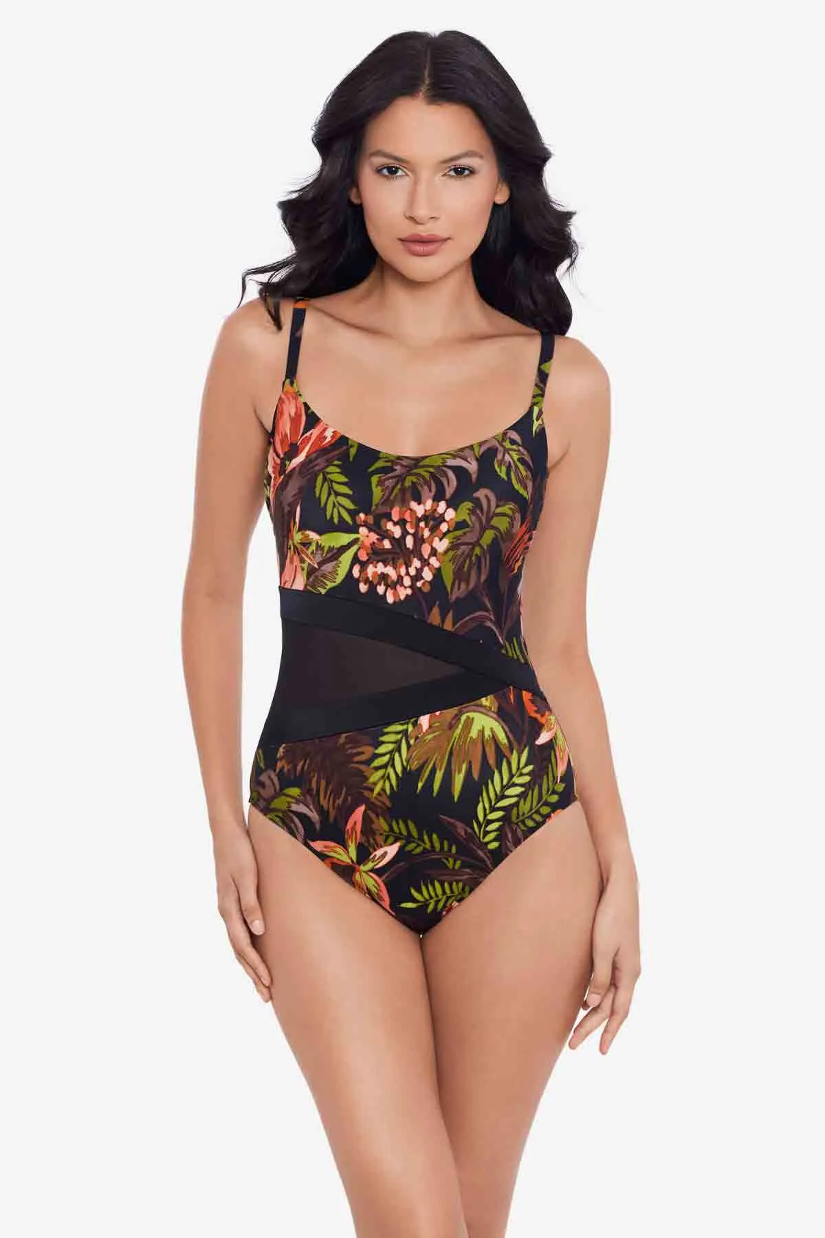 Lyra One Piece in Botanico sold by Miraclesuit